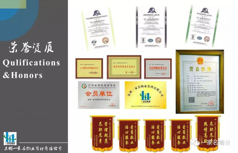 荣誉资质